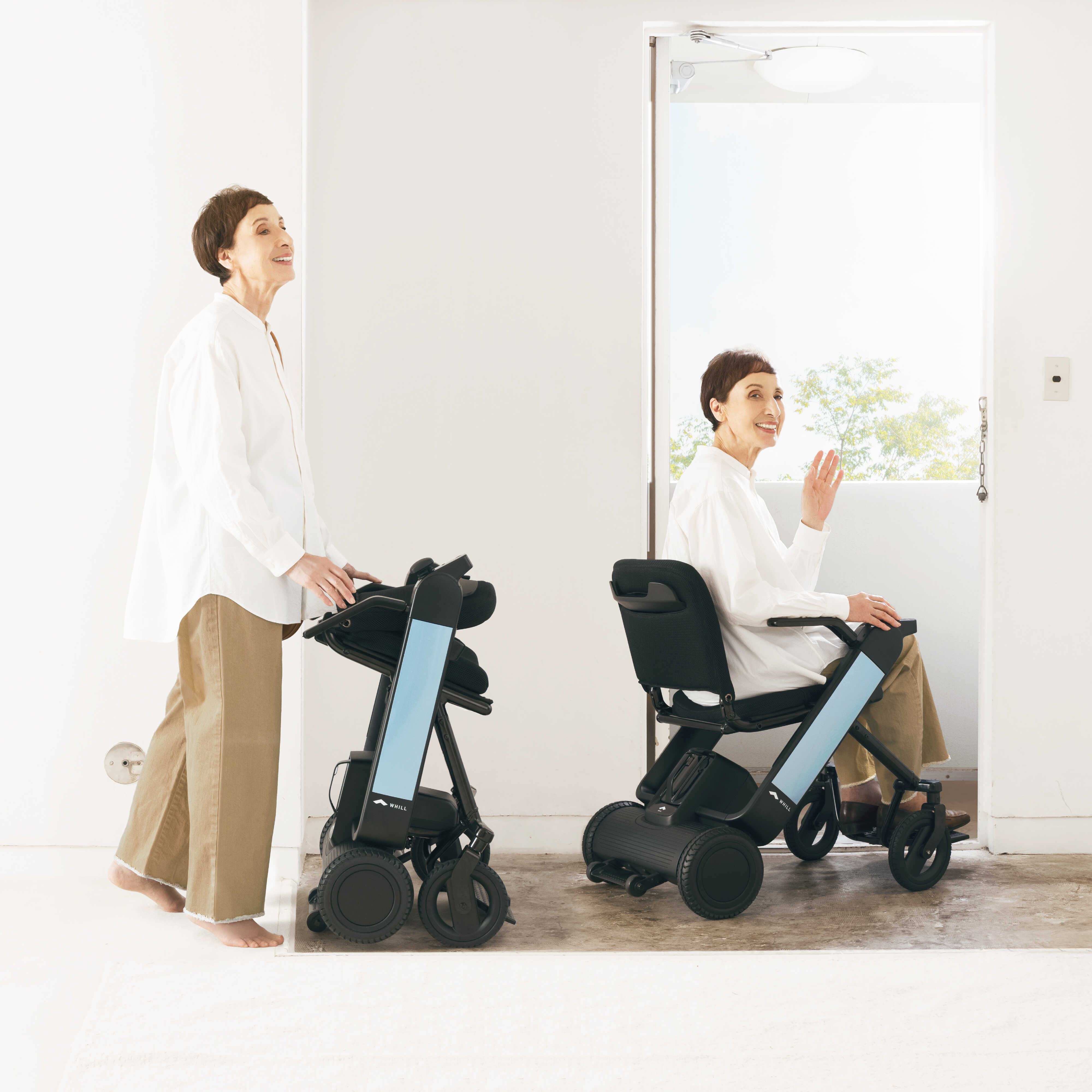 次世代型電動車椅子 近距離モビリティ-WHILL - 田辺ダイハツ販売
